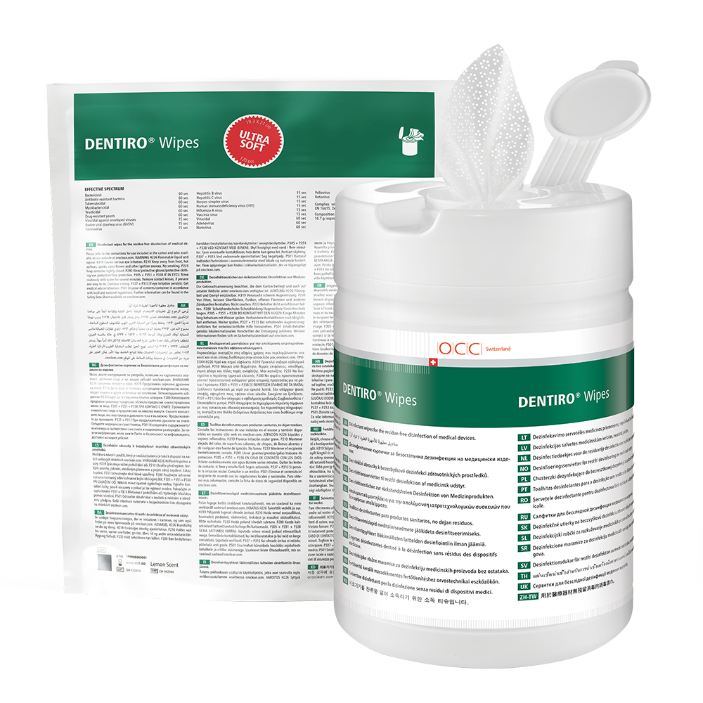 DENTIRO® Wipes Ultra Soft